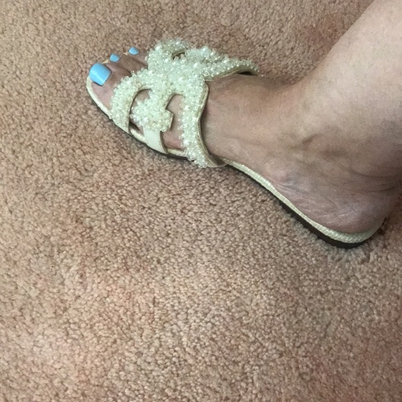 Sam Edelman beautiful flats with bead and pearls - Picture 15 of 15